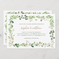 Simple Greenery | Chá casais