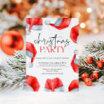 Convites Simple Santas Hat Festa de Natal<br><div class="desc">Convide seus convidados em estilo festivo com o Convite de festas de Natal do Chapéu dos Papais noeis Simples. Apresentando um design minimalista com um chapéu clássico de Papai Noel, este convite é perfeito para um na moda e alegre encontro de férias. Totalmente personalizável com seus detalhes de evento, traz...</div>