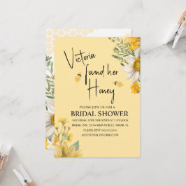Convites Simple She’s Found Her Honey Bee Bridal Shower