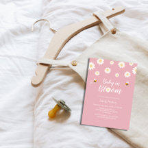 Simples Bebê Rosa Daisy Em Chá Bloom Girl