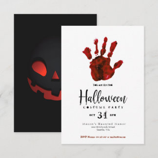 Convites Simples Design, Maldito Festa de Halloween