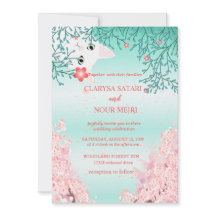 Simples e fresco flores de gato coloridas casament