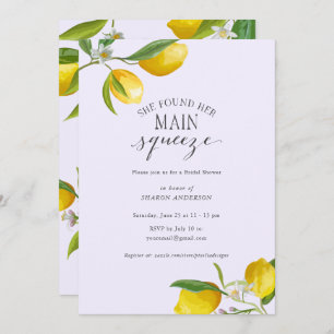 Convites Simples elegante Ela encontrou sua principal sutiã