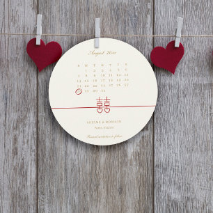 Convites Simples Elegante Save The Date Casamento Redondo C