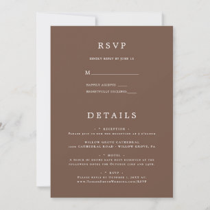 Convites Simples Elegantes detalhes e RSVP de casamento min