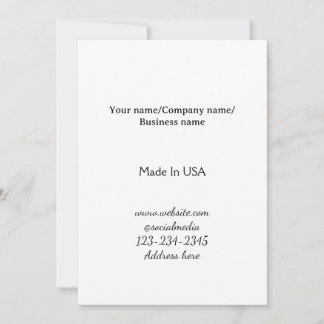 Convites simples minimal adicione seu logotipo/designe aqui