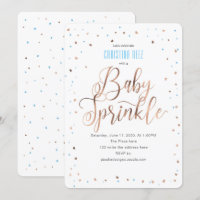 Simples, rapaz, Sprinkle com amor, Baby Sprinkle