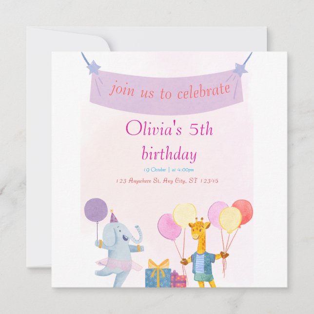 Convites Simples Salvar A Placa Date (Frente)