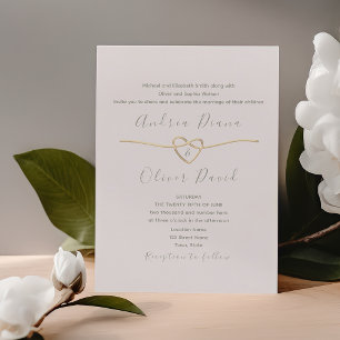 Convites Simples Script Sage Green Wedding