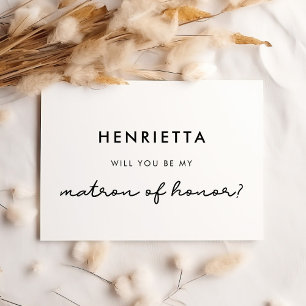 Convites Simples, será minha mãe de honra