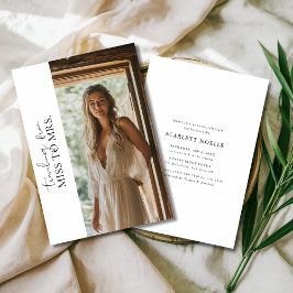 Convites Simples Viajando para a foto do Chá de panela da S