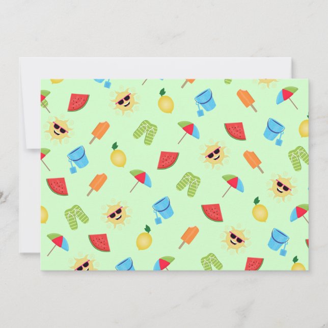 Convites Simplesmente Verão (Frente)