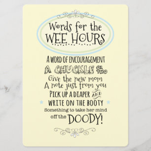 Convites Sinal da placa de atividade da Fralda Chá de fral