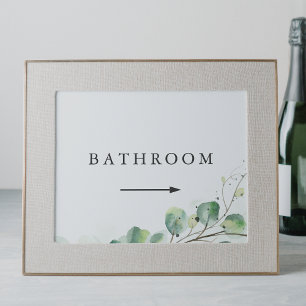 Convites Sinal de Banheira Direita de Casamento Verde Elega