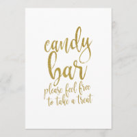 Sinal de casamento acessível com brilho em ouro Ca