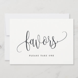 Convites Sinal de Favoritos - Linda Caligrafia