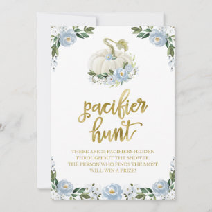 Convites Sinal de Jogo de Caça ao Chupeta do Menino do Outo