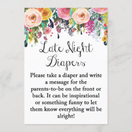 Convites Sinal de Jogo de Diape Noturno Tardio no Jardim Fl