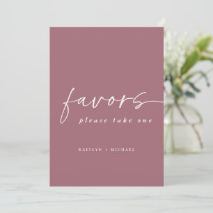 Convites Sinal de Lembrancinhas de Casamento Merlot Rose 13