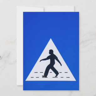 Convites Sinal de passagem de pedestres Omani - Muscat, Oma