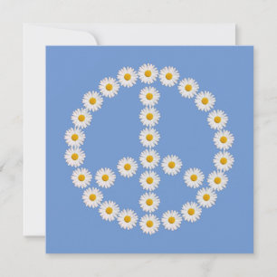 Convites sinal de paz daisies daisy boho