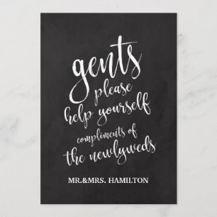 Convites Sinal do quadro do Barato do basquete Gents Bathro