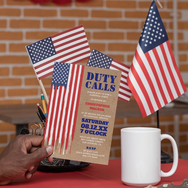 Convites Sinalizador de Desvio | Partido de Despedida Milit (Criador carregado)