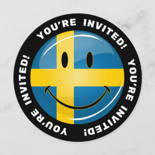 Convites Sinalizador Sueco Sorridente