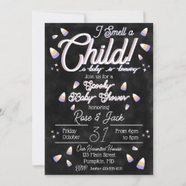 Convites Sinto cheiro de criança