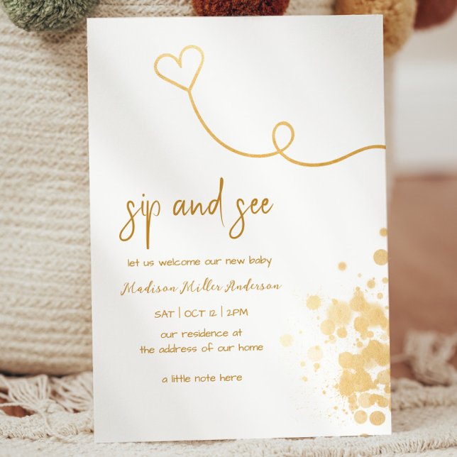 Convites Sip Simples E Veja (Criador carregado)