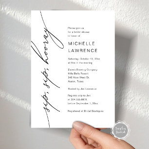 Convites Sip, Sip, Hooray, Celebração de Chá de panela