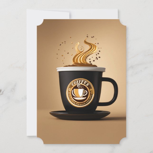 Convites Sip & Sync: Um Café Whimsical e um Encontro Técnic (Frente)