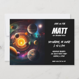 Convites Sistema Solar