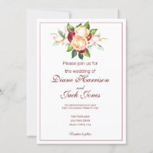 Sistemas de rosa e Berry Watercolor