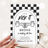 Skateboard Come Kick It Urban Sport Birthday Party