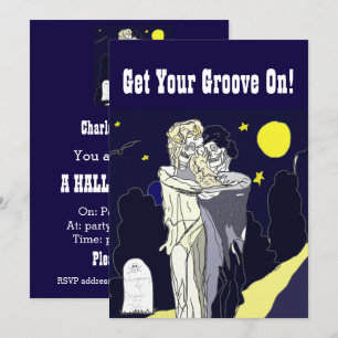 Convites Skeleton Noiva e Convidar Halloween