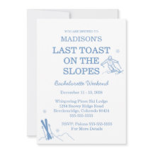 Ski Bachelorette, Última Brinde Nas Esfregões