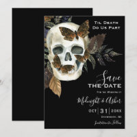 Skull Til Death Nos Parte Salvar a Data