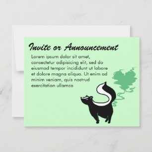 Convites Skunk do Amor