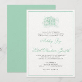 Convites Smithville Mansion Wedding