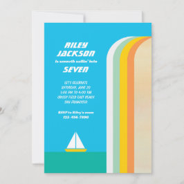 Convites Smooth Sailin Party Invite