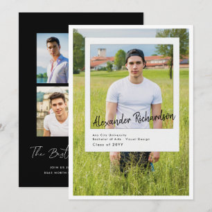 Convites Snapshot Autografado   5 Festa de formatura de fot