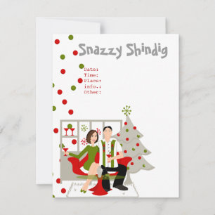 Convites Snazzy Shindig Natal