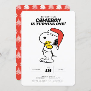 Convites Snoopy   Oh Que Diversão É Ser Um