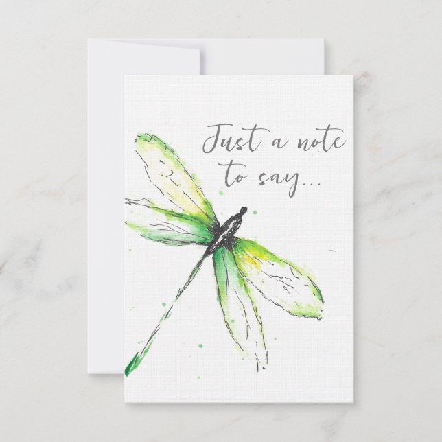 Convites Só uma nota para dizer... (Frente)