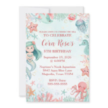 Sob a Festa de aniversario de meninas de sereia