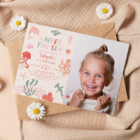 Sob A Foto Da Festa de aniversário Sea Girl