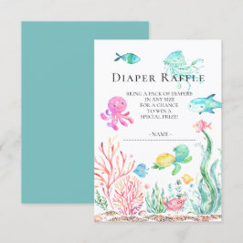Convites Sob o Bilhete de Fralda de Mar Raffle