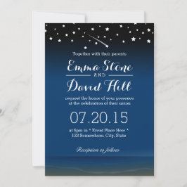 Convites Sob o Casamento Stars Beach