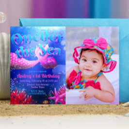 Convites Sob o Mar com Paisagem Fotográfica